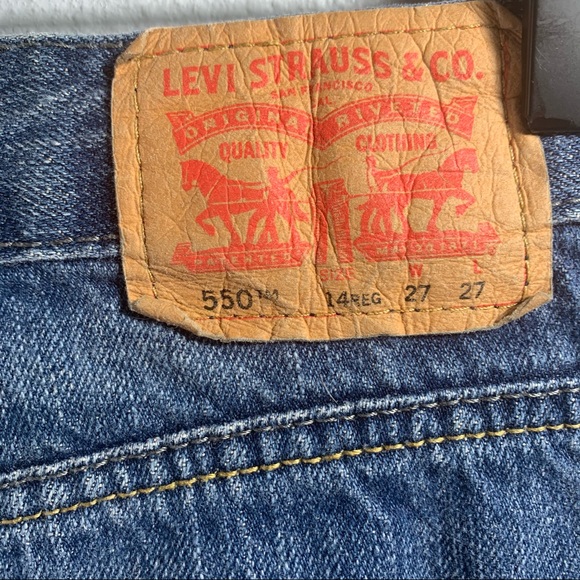 Levi’s 550 Relaxed Wide Leg Jeans - Picture 7 of 14